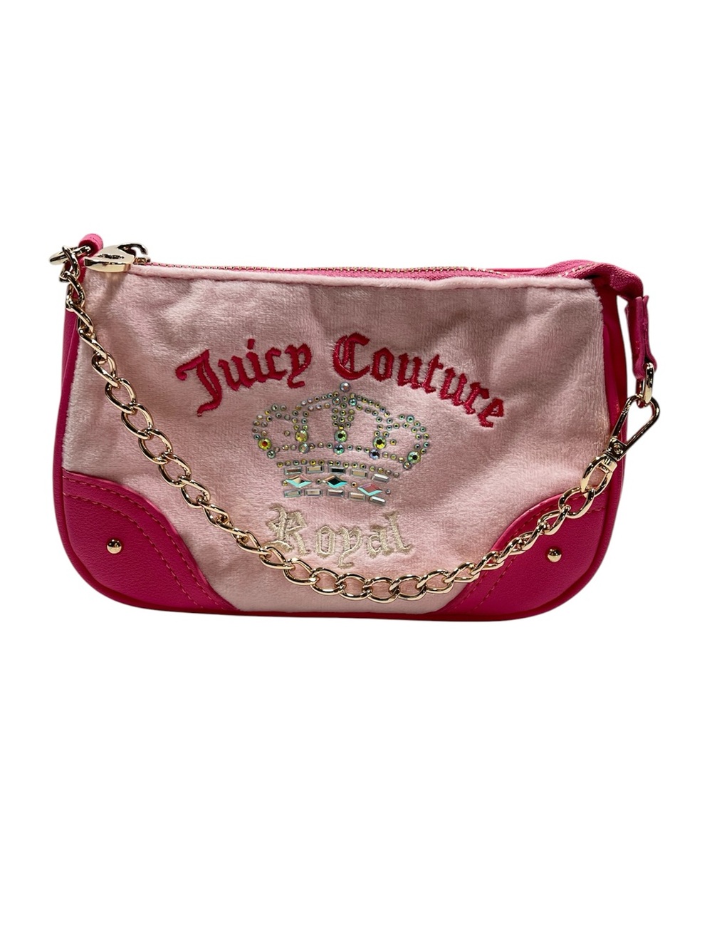Juicy Couture Juicy Kingdom Mini Purse Shoulder Bag Wristlet 90s Y2K Princess
